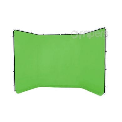Background Lastolite Panoramic Chromakey Green without frame