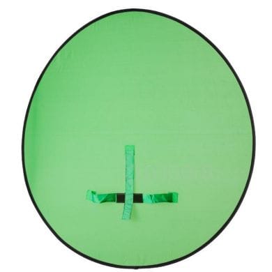 Collapsible Backdrop FreePower ChromaGreen 140cm for chair back