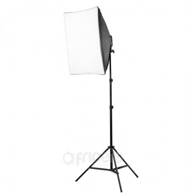 Continuous light kit FreePower with softbox 60x60