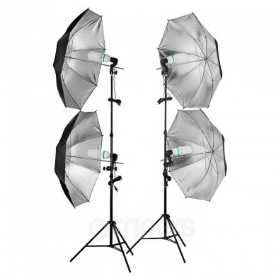 Continuous lighting kit FreePower VIDEO 2x250 4x125W