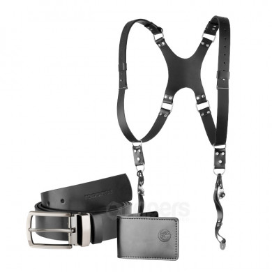 Corio 35 Kit - black Reporter with harness, wallet and belt