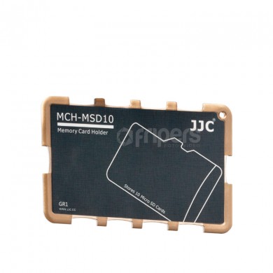 Cover for memory cards JJC APKP-JC-MCHMSD10GR for micro SD cards