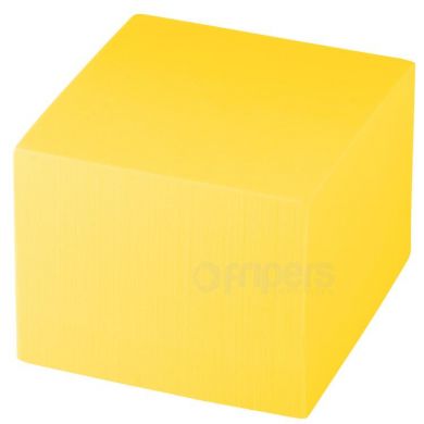Cube Prop FreePower 10x8cm Yellow for product photography