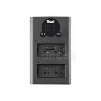 DL-USB-C Dual Battery Charger Newell NP-W126 Fuji replacement