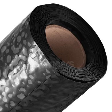 Embossed, reflective backdrop FreePower Water 1,25m Black, sold by the metre