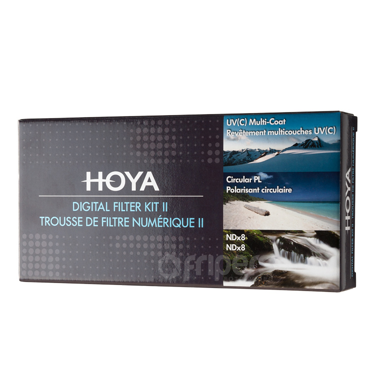 HOYA Digital Filter KIT II HOYA UV (C), CIR-PL, ND8 49mm