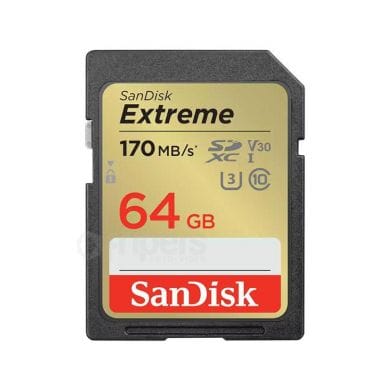 SDXC Memory Card SanDisk Extreme 64GB 170/80MB/s
