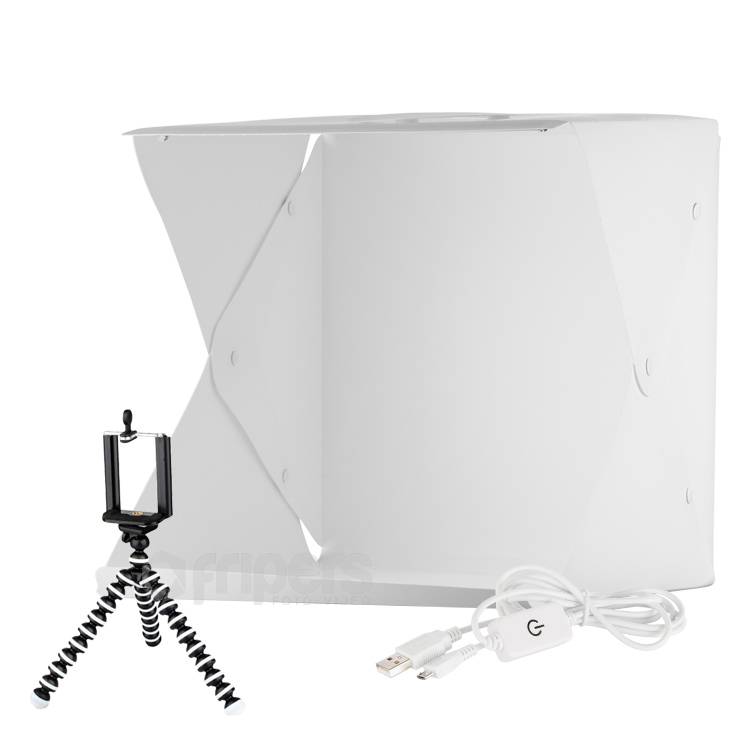LED Light tent with dimmer
