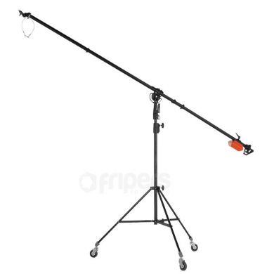 Light boom Manfrotto 025BS 2,7m,with light stand 008BU