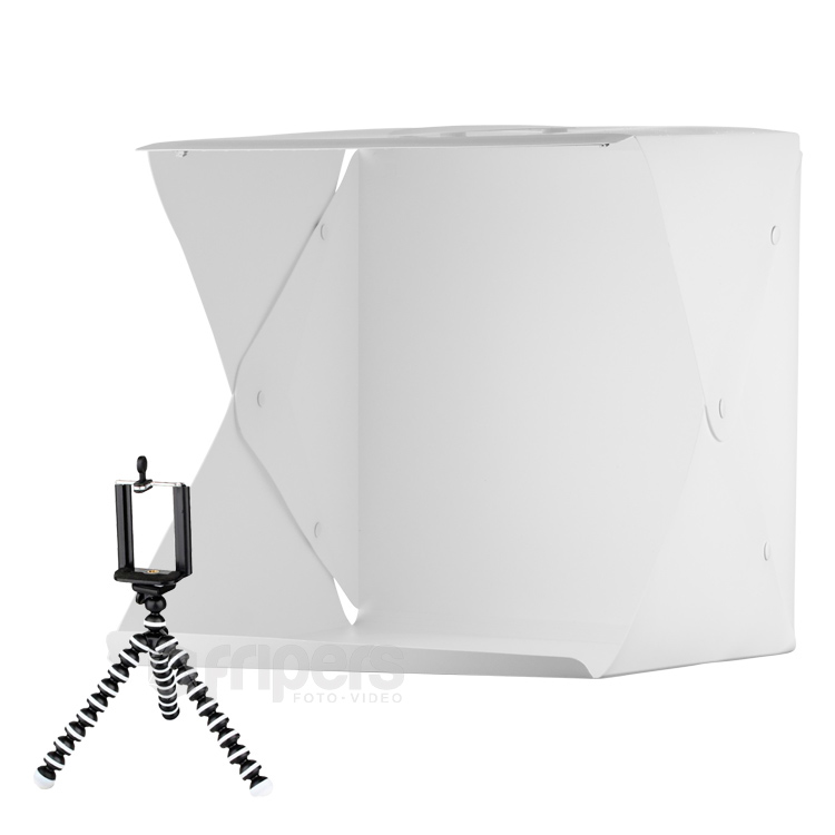 LED Light tent FreePower 40cm USB with 4 backgrounds and tripod