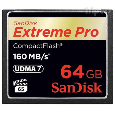 Memory card SanDisk Extreme Pro 64 GB UDMA 7 CF 160MB/s