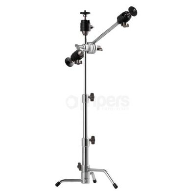 Mini C-Stand FreePower MS3G with 3 ball heads
