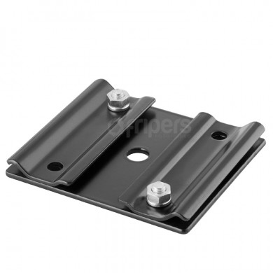 Mounting plate FreePower for rails