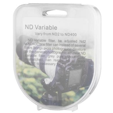 Neutral density filter FreePower ND2-400 Variable 67 mm