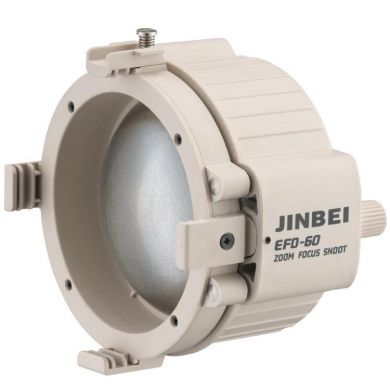 Optical Snoot Jinbei EFD-60 with barndoor and filters