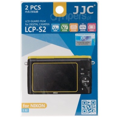 LCD protector JJC Nikon 1 S2 polycarbonate