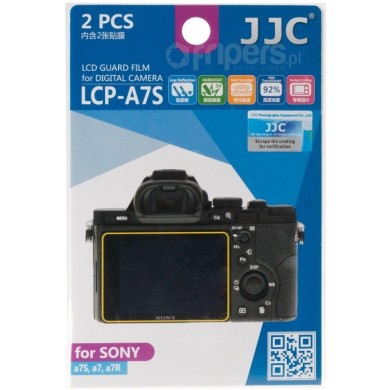 LCD protector JJC Sony Alpha a7S a7 a7R polycarbonate