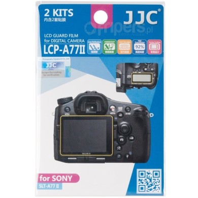 LCD protector JJC Sony SLT-A77 II polycarbonate