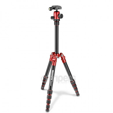 Photo Tripod Manfrotto Element Traveller Small red, with ball head