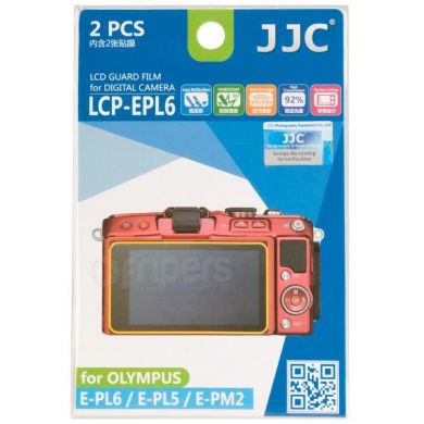 Polycarbonate LCD cover JJC for Olympus E-PL6/E-PL5/E-PM2