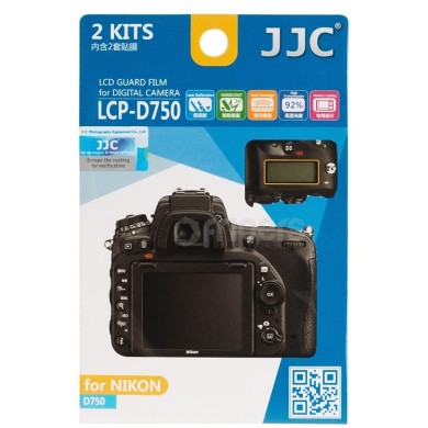 Polycarbonate LCD covers JJC for Nikon D750