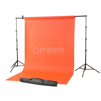 Portable background support kit FreePower BS300 height 300cm, with cover