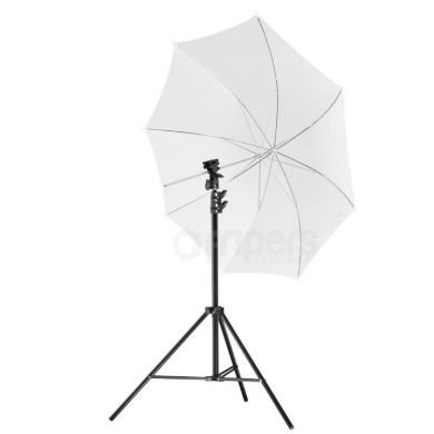 Reporter Kit FreePower (BPL) Umbrella, bracket, light stand