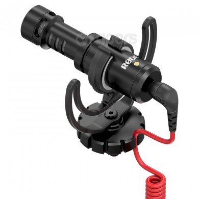 Shotgun condenser microphone Rode VideoMicro for mirrorles and DSLR cameras
