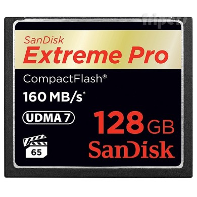 Memory card SanDisk Extreme Pro 128 GB UDMA 7 CF 160MB/s