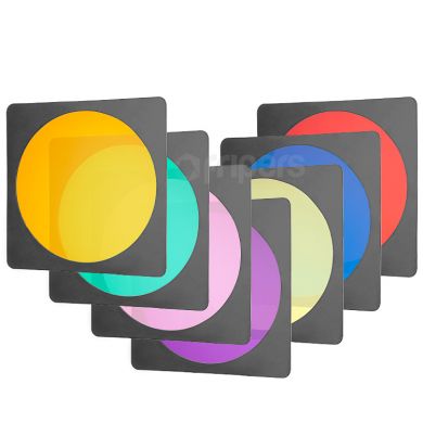 Set of Gel Color Filters