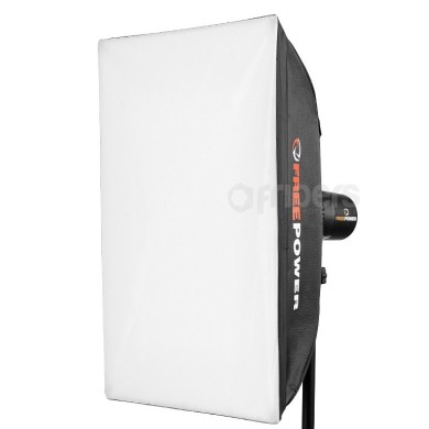Softbox 50x70 cm FreePower - double diffuser - MR 9,5 cm