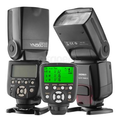 Strobist kit 2x Yongnuo 560 III + 560-TX for Nikon
