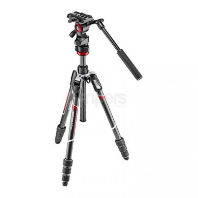 Tripod Manfrotto BEFREE MVKBFRTC-LIVE carbon, with 400AH head
