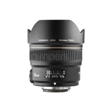 Ultra-wide Lens Yongnuo 14 mm f/2.8 for Nikon F