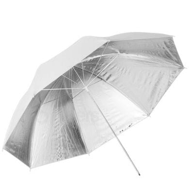 Reflective umbrella FreePower 110cm Silver Silver coat