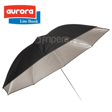Reflective umbrella Aurora 155cm silver