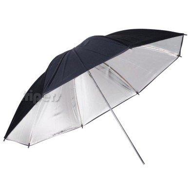 Reflective umbrella FreePower 90cm silver