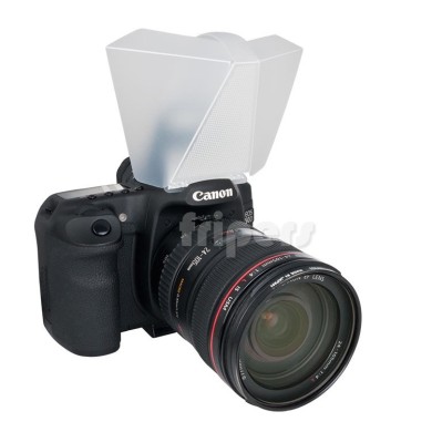 Universal diffuser FreePower for pop-up flashes