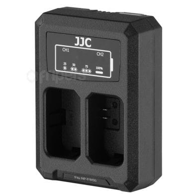USB Dual Battery Charger JJC DCH-NPFW50 for NP-FW50 batteries