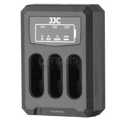 USB Multi Battery Charger JJC DCH-NPBX1T for NP-BX1 batteries