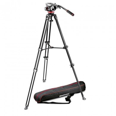 Video tripod Manfrotto MVK502AM-1 with head MVH502A