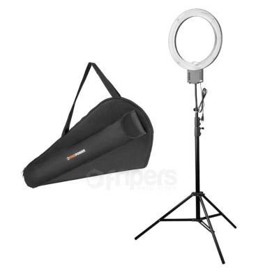 Ring lamp kit Freepower 65W with light stand and cover
